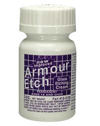 Armour Etch Glass Etching Cream - 3 oz container