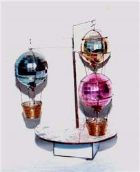 W-D Stained Glass Hot Air Balloon Music Box Kit