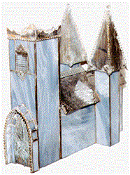 W-D Stained Glass Cathedral Music Box Kit