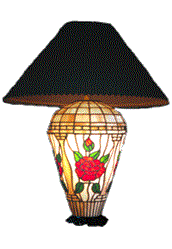BradleyBase Renaissance Rose Lamp Base Pattern (LB10-7)