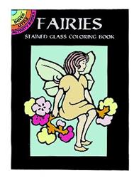Fairies Stained Glass Coloring Book (Pocket-Sized)