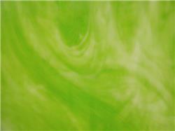 Wissmach White Swirled With Light Pea Green (57-D)