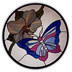 Carolyn Kyle Stained Glass Pattern - Close-up (CKE-48)