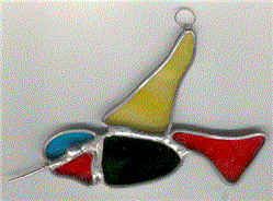 Non-Stop Hummingbird Stained Glass Suncatcher Kit