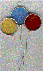 Busy Balloons Stained Glass Suncatcher Kit