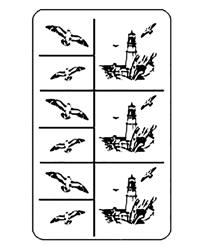 Rub 'N' Etch Lighthouse