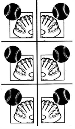 Rub 'N' Etch Baseball