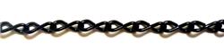 Jack Chain, Black, 14 gauge (3/4" links