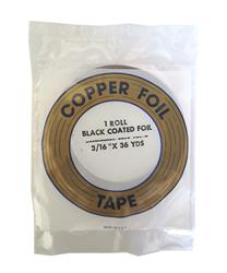 EDCO Black Back Copper Foil 3/16 in