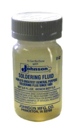 Johnson's Liquid Soldering Flux, 3.5 oz.