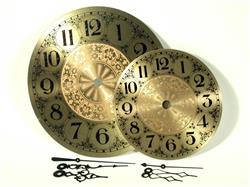 Clarity 5" Brass Clock Face and Hands