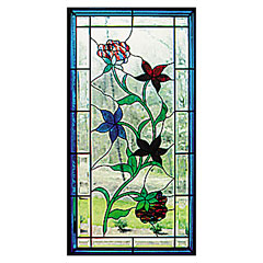 Carolyn Kyle Stained Glass Pattern - Simple Floral (CKE-138)
