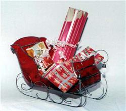 W-D Stained Glass Sleigh Music Box Kit