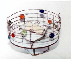 W-D Stained Glass Cradle Music Box Kit