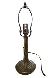 7-1/2 inch Tree Trunk Lamp Base, wired