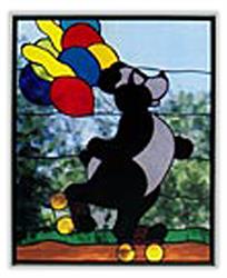 Carolyn Kyle Stained Glass Pattern -  Roller Balloons (CKE-77)
